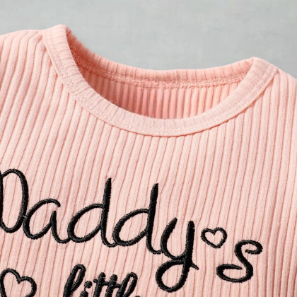 Baby Girl Daddy's Girl Clothes Set..